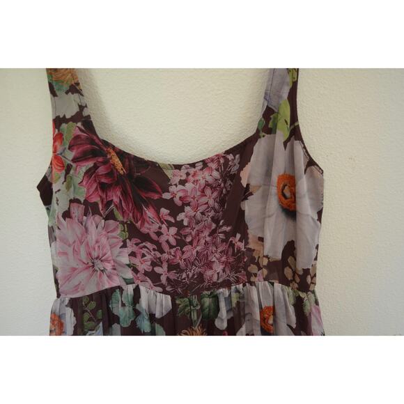 Anthropologie Geisha Designs Isabella Dress Womens 4 Fairy Whimsical Brown - Picture 3 of 8